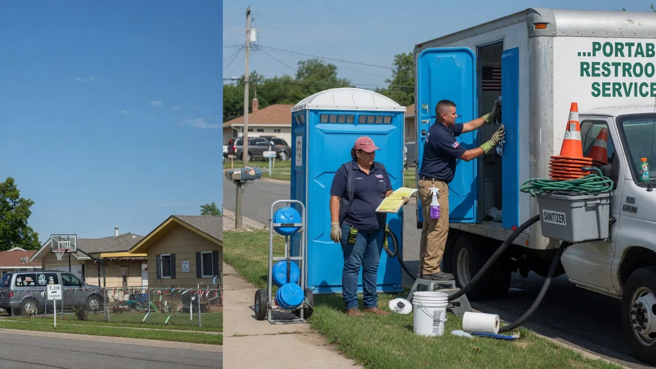 Porta Potty Rental in Garnett, KS near me